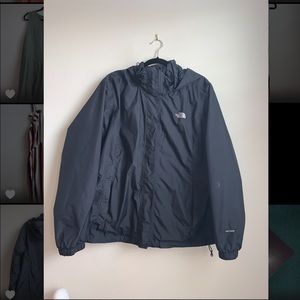 north face rain jacket